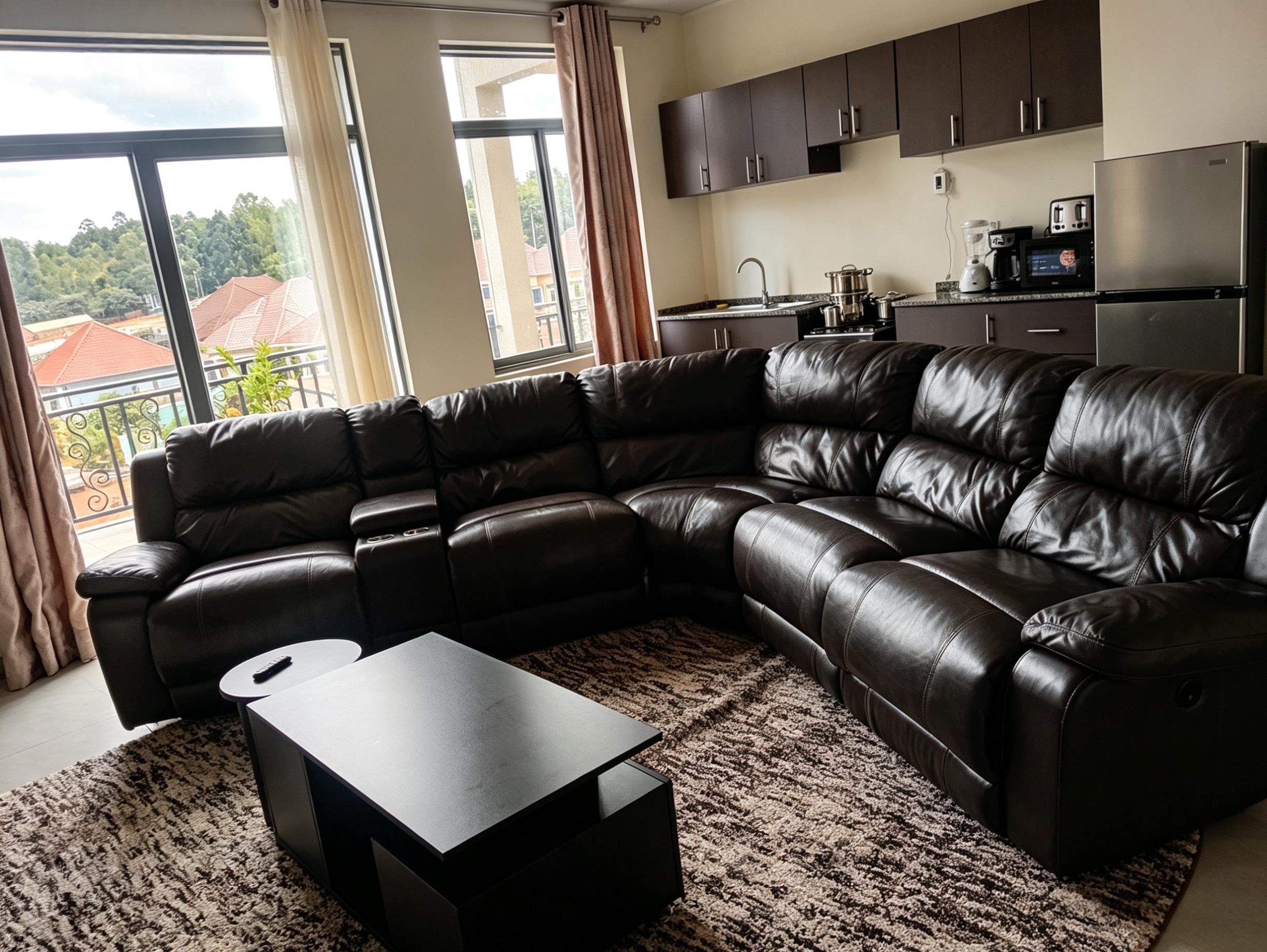 Bright 2-Bedroom Kanombe Flat in Kanombe